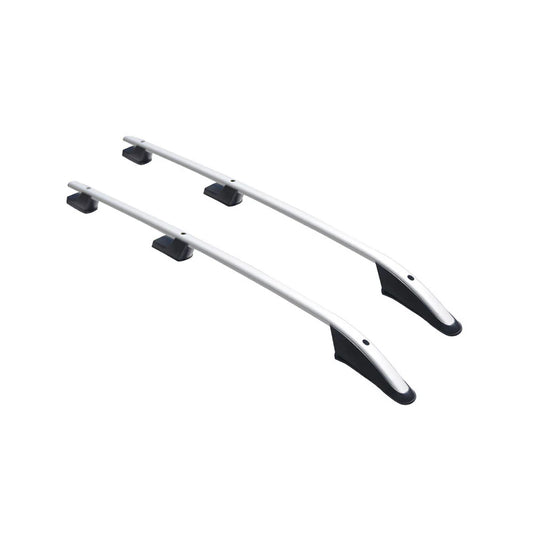 ΠΑΡΑΛΛΗΛΕΣ ΜΠΑΡΕΣ ΟΡΟΦΗΣ ΑΛΟΥΜΙΝΙΟΥ ΑΣΗΜΙ SPORT ΓΙΑ DACIA DOKKER 2012-2021 ΜΕΓΙΣΤΟ ΒΑΡΟΣ ΦΟΡΤΙΟΥ 75KG OMTEC - 2 TEM.