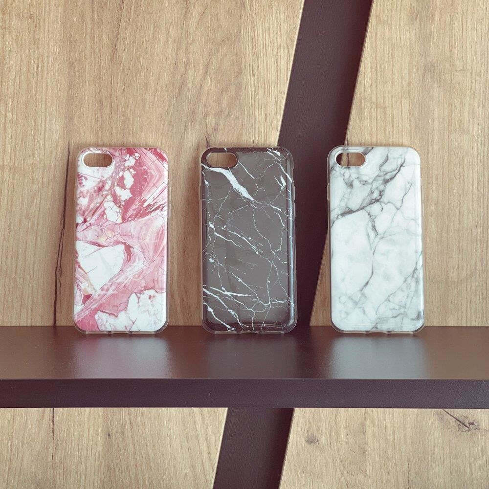 Wozinsky Marble Back Cover Σιλικόνης Μαύρο (Galaxy M31)