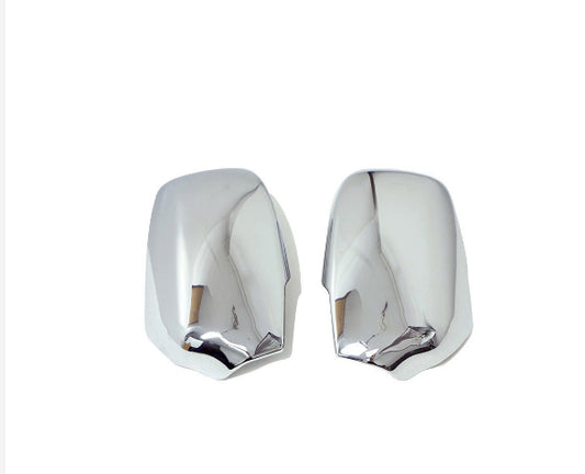 ΚΑΠΑΚΙΑ ΚΑΘΡΕΠΤΩΝ ΓΙΑ FORD FIESTA 3D/5D 2005-2008 /FOCUS/C-MAX/FUSION ΧΡΩΜΙΟΥ ΣΑΤΙΝΕ 2TEM. ΠΛΑΣΤΙΚΑ ΧΩΡΙΣ ΦΛΑΣ
