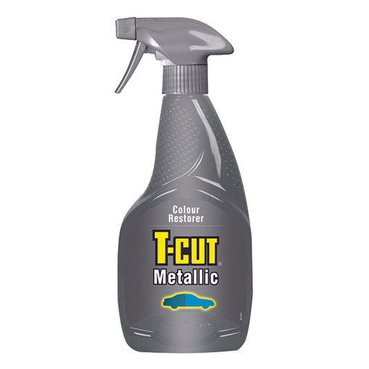 ΥΓΡΟ ΓΥΑΛΙΣΜΑΤΟΣ ΚΑΙ ΕΠΑΝΑΦΟΡΑΣ ΒΑΦΗΣ ΓΙΑ ΜΕΤΑΛΛΙΚΑ/ΠΕΡΛΕ ΧΡΩΜΑΤΑ ΣΕ ΣΠΡΕΙ T-CUT METALLIC COLOUR RESTORER 500ML