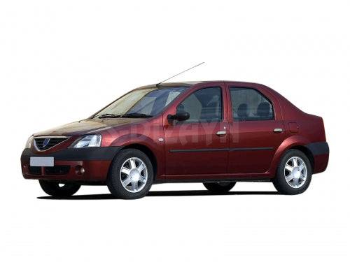 ΧΕΡΟΥΛΙΑ ΠΟΡΤΑΣ ΓΙΑ DACIA LOGAN FAZ 2 FACELIFT 2008-2013  ΧΡΩΜΙΟ ΜΕΤΑΛΛΙΚΑ 4ΤΕΜ.