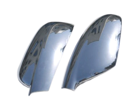 ΚΑΠΑΚΙΑ ΚΑΘΡΕΠΤΩΝ ΓΙΑ PEUGEOT 307 HB 5D/SW/CC 2001-2008 / PEUGEOT 407 SD/SW/CP 2004-2010 ΧΡΩΜΙΟΥ 2 ΤΕΜ. ΠΛΑΣΤΙΚΑ