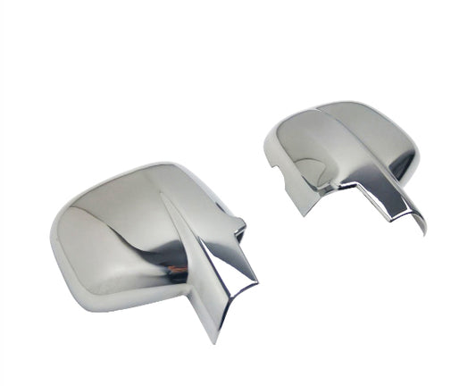 ΚΑΠΑΚΙΑ ΚΑΘΡΕΠΤΩΝ ΓΙΑ CITROEN BERLINGO 12+/JUMPY/SPACE TOURER/PEUGEOT EXPERT/PARTNER ΧΡΩΜΙΟ ΣΑΤΙΝΕ 2ΤΕΜ.ΠΛΑΣΤΙΚΑ
