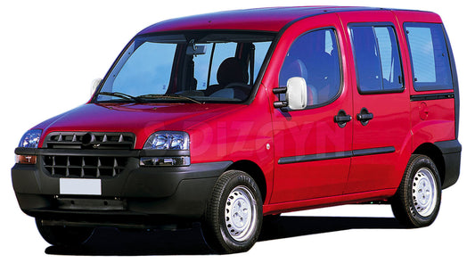ΚΑΠΑΚΙΑ ΚΑΘΡΕΠΤΗ ΧΡΩΜΙΟΥ ΜΕΤΑΛΛΙΚΑ ΓΙΑ FIAT DOBLO I 2000-2006 ΧΡΩΜΙΟ