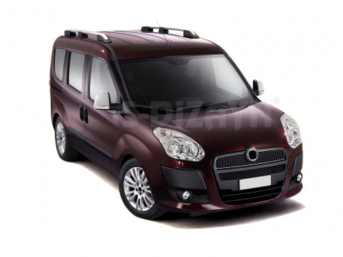 ΚΑΠΑΚΙΑ ΚΑΘΡΕΠΤΗ ΧΡΩΜΙΟΥ ΜΕΤΑΛΛΙΚΑ ΓΙΑ FIAT DOBLO PANELVAN/LAV 2010+ Ανοξείδωτο Ατσάλινο