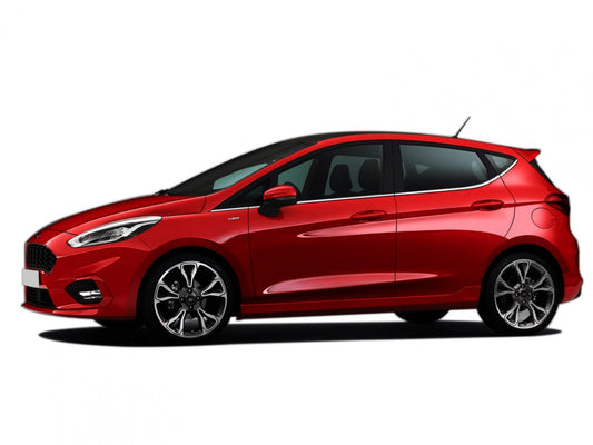 TRIM ΜΑΡΚΕ ΠΑΡΑΘΥΡΩΝ ΑΥΤΟΚΟΛΛΗΤΑ ΧΡΩΜΙΟ ΜΕΤΑΛΛΙΚΑ ΓΙΑ FORD FOCUS 2017> 5D HB