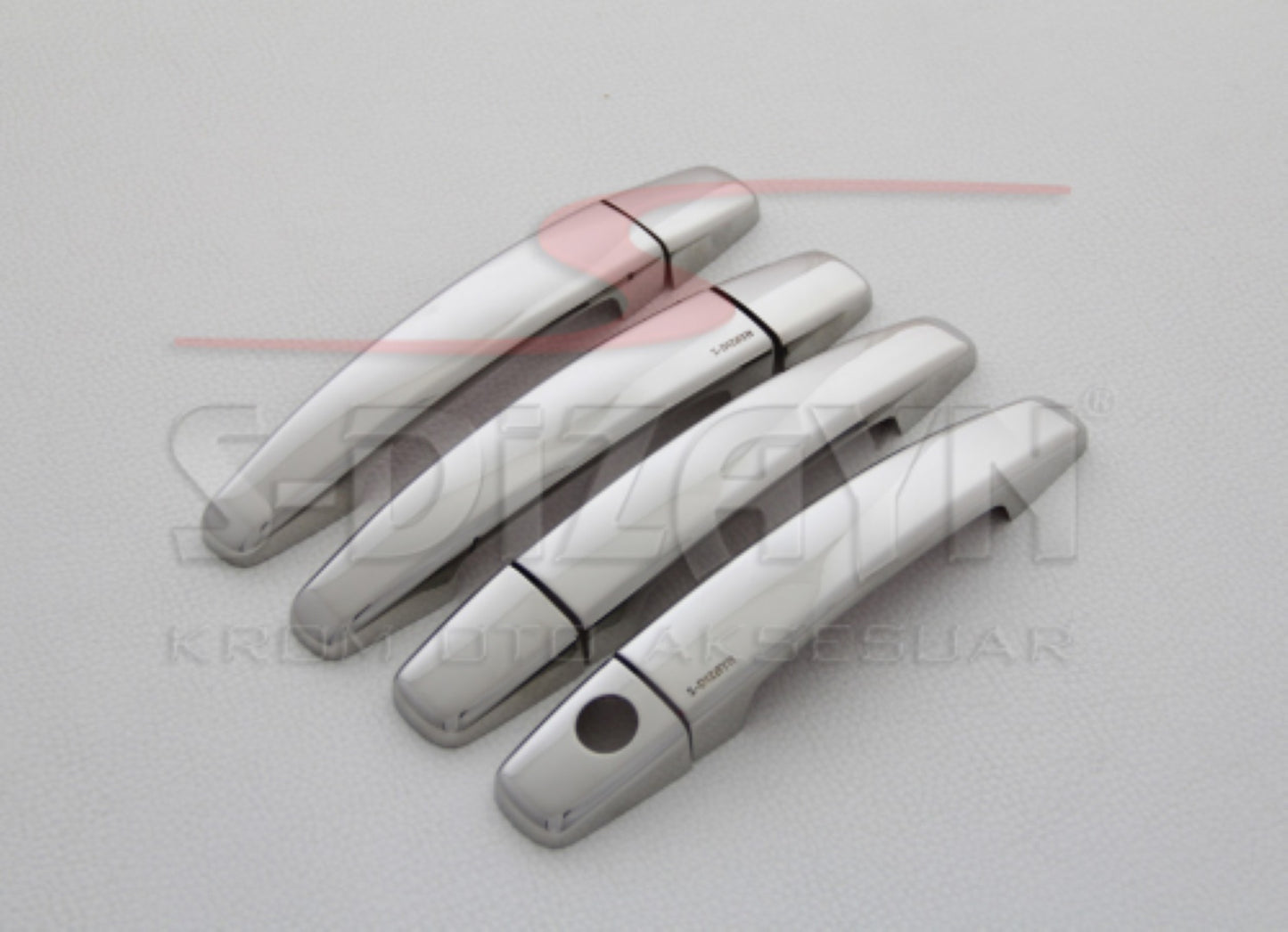 ΧΕΡΟΥΛΙΑ ΠΟΡΤΑΣ ΓΙΑ VW JETTA SEDAN 2011+  ΧΡΩΜΙΟ ΜΕΤΑΛΛΙΚΑ 4ΠΟΡΤΕΣ 4ΤΕΜ