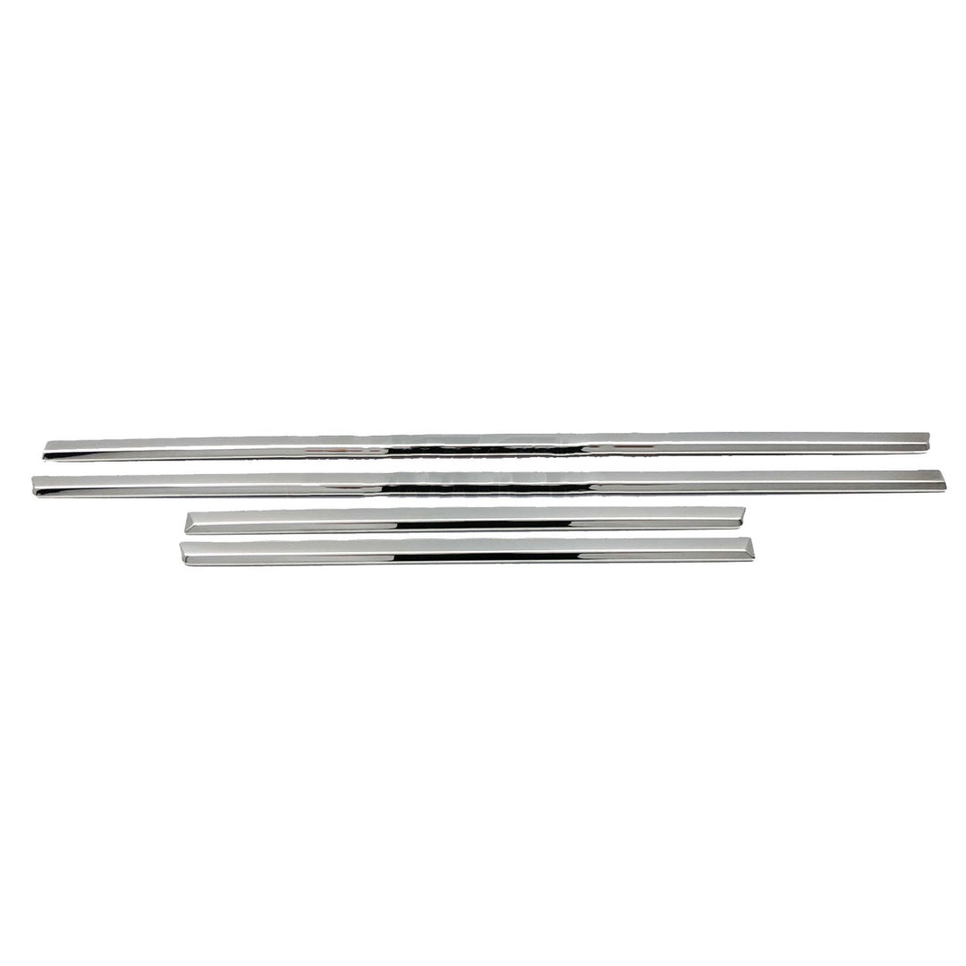 ΠΛΑΙΝΟ ΠΡΟΣΤΑΤΕΥΤΙΚΟ ΤΡΙΜ ΠΟΡΤΑΣ ΑΤΣΑΛΙ ΚΑΙ ΠΛΑΣΤΙΚΟ ΧΡΩΜΙΟ ΓΙΑ VW AMAROK 2H 2010+ - 8 ΤΕΜ.