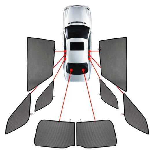 ΚΟΥΡΤΙΝΑΚΙΑ ΜΑΡΚΕ CAR SHADES ΓΙΑ TOYOTA PRIUS 5D 04-09 - 8 ΤΕΜ.