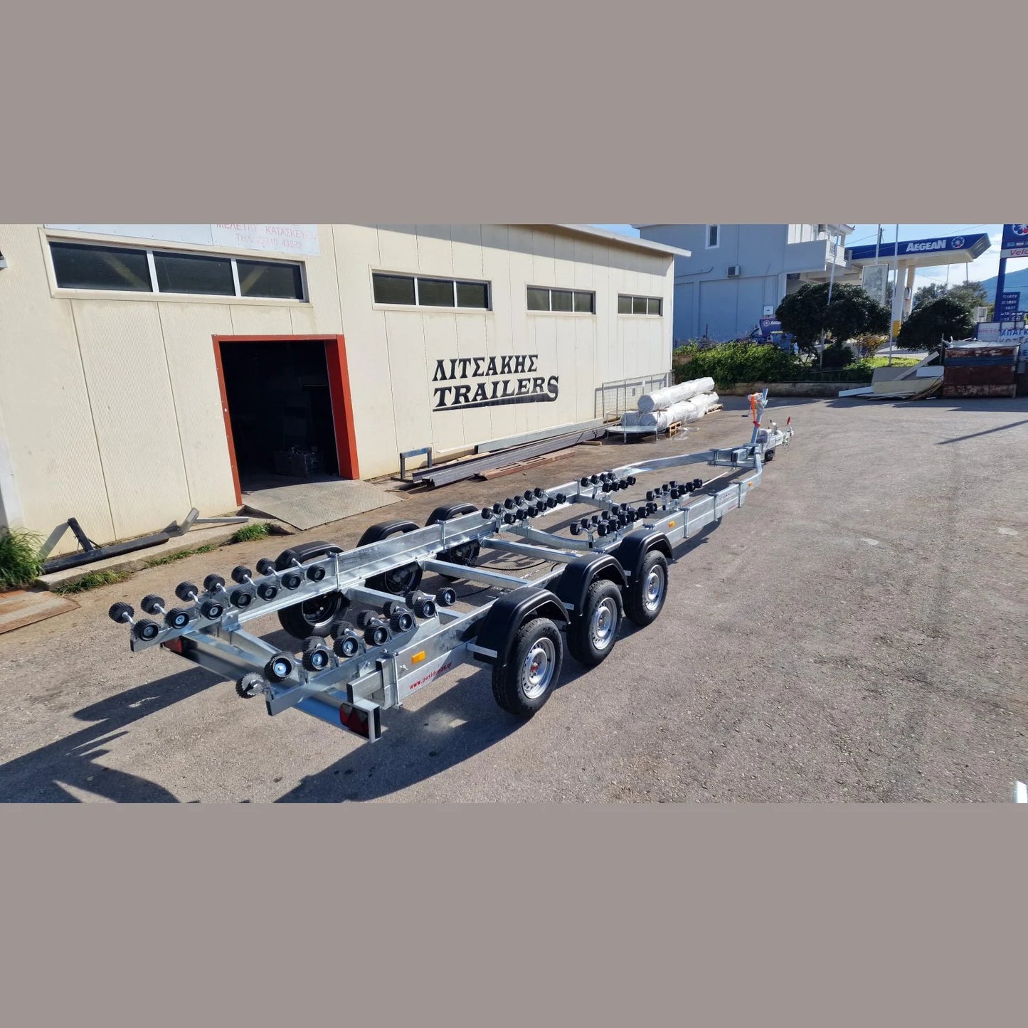 93.Τρέιλερ σκάφους TR5400 9,00-11,00 m — φωτογραφία 1 από 3 | Τρέιλερ σκαφών & jet ski