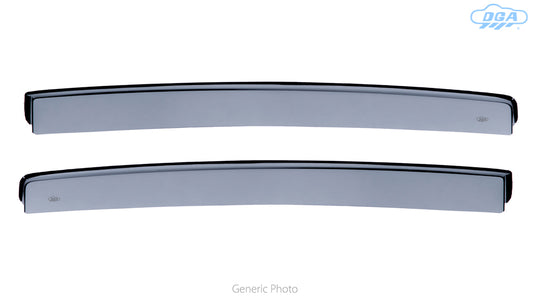 ΖΕΥΓΑΡΙ ΠΙΣΩ ΑΝΕΜΟΘΡΑΥΣΤΕΣ ΓΙΑ BMW X5 5D E70 2007-2013 / 2013+ ΑΠΟ ΕΥΚΑΜΠΤΟ ΧΥΤΟ ΑΚΡΥΛΙΚΟ ΓΥΑΛΙ DGA - 2 ΤΕΜ.