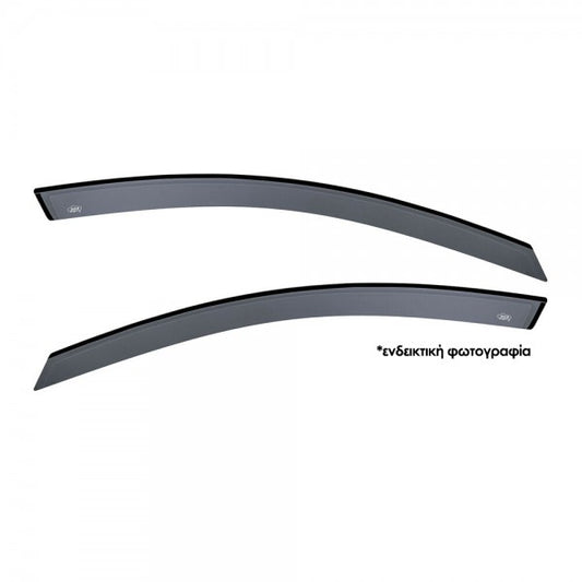 ΖΕΥΓΑΡΙ ΜΠΡΟΣΤΙΝΟΙ ΑΝΕΜΟΘΡΑΥΣΤΕΣ ΓΙΑ MAZDA BT50 2D/4D 2006-2012 / FORD RANGER 2D/4D 2007-2011 ΑΠΟ ΕΥΚΑΜΠΤΟ ΧΥΤΟ ΑΚΡΥΛΙΚΟ ΓΥΑΛΙ  (CAST ACRYLIC GLASS) DGA - 2 ΤΕΜ.