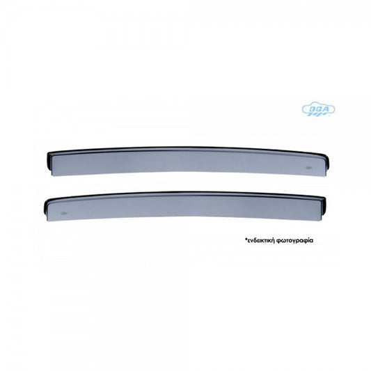 ΖΕΥΓΑΡΙ ΠΙΣΩ ΑΝΕΜΟΘΡΑΥΣΤΕΣ ΓΙΑ SEAT LEON 5D 2012+ ΑΠΟ ΕΥΚΑΜΠΤΟ ΧΥΤΟ ΑΚΡΥΛΙΚΟ ΓΥΑΛΙ DGA - 2 ΤΕΜ.