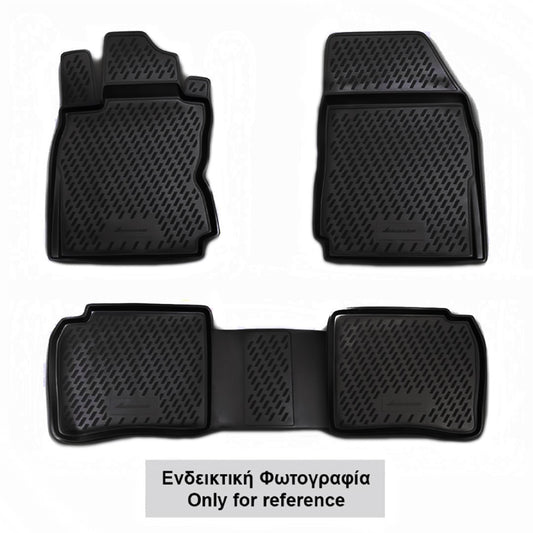 ΜΑΡΚΕ ΠΑΤΑΚΙΑ ΣΕ ΣΚΑΦΗ TPE ΛΑΣΤΙΧΟ ΓΙΑ MAZDA CX-9 07-15 ΠΙΣΩ ΚΑΘΙΣΜΑΤΑ  2ΤΕΜ (ΜΑΥΡΑ)