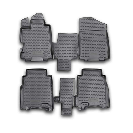 ΜΑΡΚΕ ΠΑΤΑΚΙΑ ΣΕ ΣΚΑΦΗ TPE ΛΑΣΤΙΧΟ ΓΙΑ HONDA FR-V 2004-2009  ΣΕ ΜΑΥΡΟ ΧΡΩΜΑ NOVLINE - 4 ΤΕΜ.