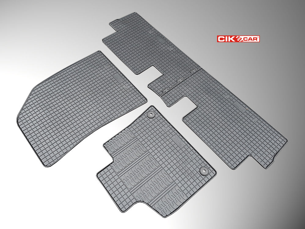 ΜΑΡΚΕ ΠΑΤΑΚΙΑ ΣΕ ΣΚΑΦΗ ΛΑΣΤΙΧΟ ΓΙΑ CITROEN C4 PICASSO 5D 2014-2018 ΣΕ ΜΑΥΡΟ ΧΡΩΜΑ ΜΕ ΚΟΥΜΠΩΜΑΤΑ CIK - 4 ΤΕΜ.