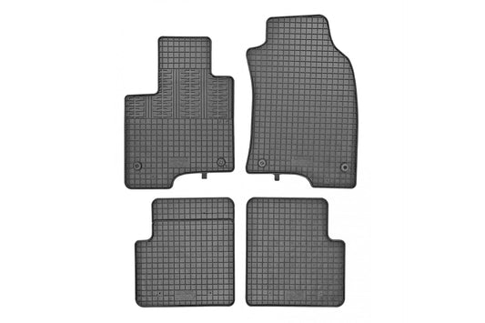 ΜΑΡΚΕ ΠΑΤΑΚΙΑ ΣΕ ΣΚΑΦΗ ΛΑΣΤΙΧΟ ΓΙΑ FIAT PANDA 2012-2020 / FIAT PANDA 4X4 2012-2020 ΣΕ ΜΑΥΡΟ ΧΡΩΜΑ ΜΕ ΚΟΥΜΠΩΜΑΤΑ CIK - 4 ΤΕΜ.