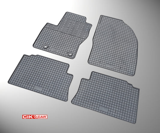 ΜΑΡΚΕ ΠΑΤΑΚΙΑ ΣΕ ΣΚΑΦΗ ΛΑΣΤΙΧΟ ΓΙΑ FORD KUGA 2008-2013 ΣΕ ΜΑΥΡΟ ΧΡΩΜΑ ΜΕ ΚΟΥΜΠΩΜΑΤΑ CIK - 4 ΤΕΜ.