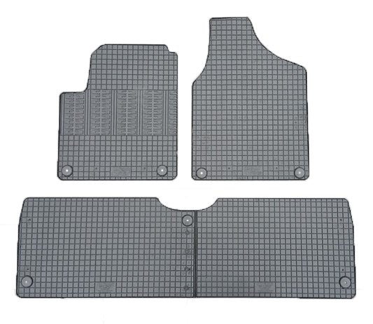 ΜΑΡΚΕ ΠΑΤΑΚΙΑ ΣΕ ΣΚΑΦΗ ΛΑΣΤΙΧΟ ΓΙΑ SEAT ALHAMBRA 5ΘΕΣΙΟ 2005+2010 / VW SHARAN 5ΘΕΣΙΟ 2005-2010 ΣΕ ΜΑΥΡΟ ΧΡΩΜΑ ΜΕ ΚΟΥΜΠΩΜΑΤΑ CIK - 4 ΤΕΜ.
