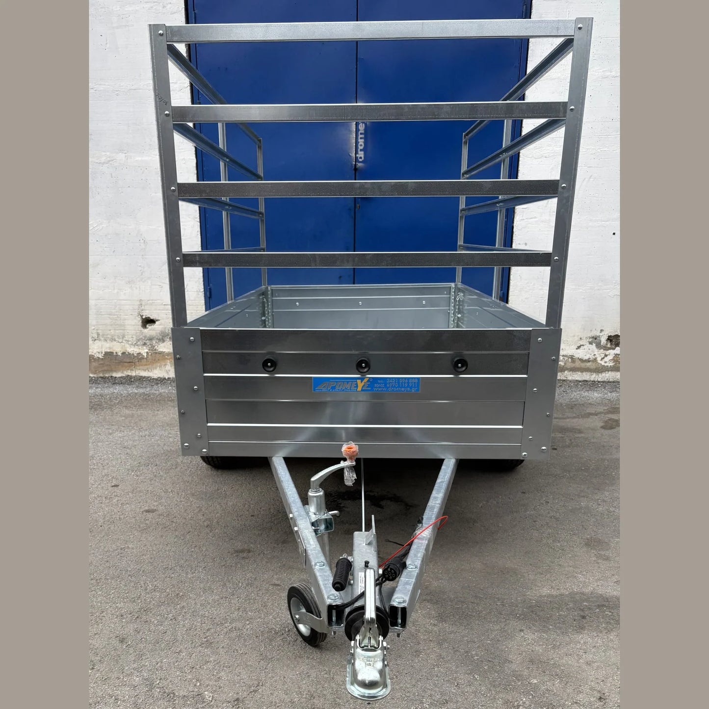 ΜΠΑΓΚΑΖΙΕΡΑ ΔΡΟΜΕΥΣ 2,00X1,33 ΜΕ ΦΡΕΝΟ — φωτογραφία 2 από 5 | Τρέιλερ εμπορευμάτων & μελισσοκομικά