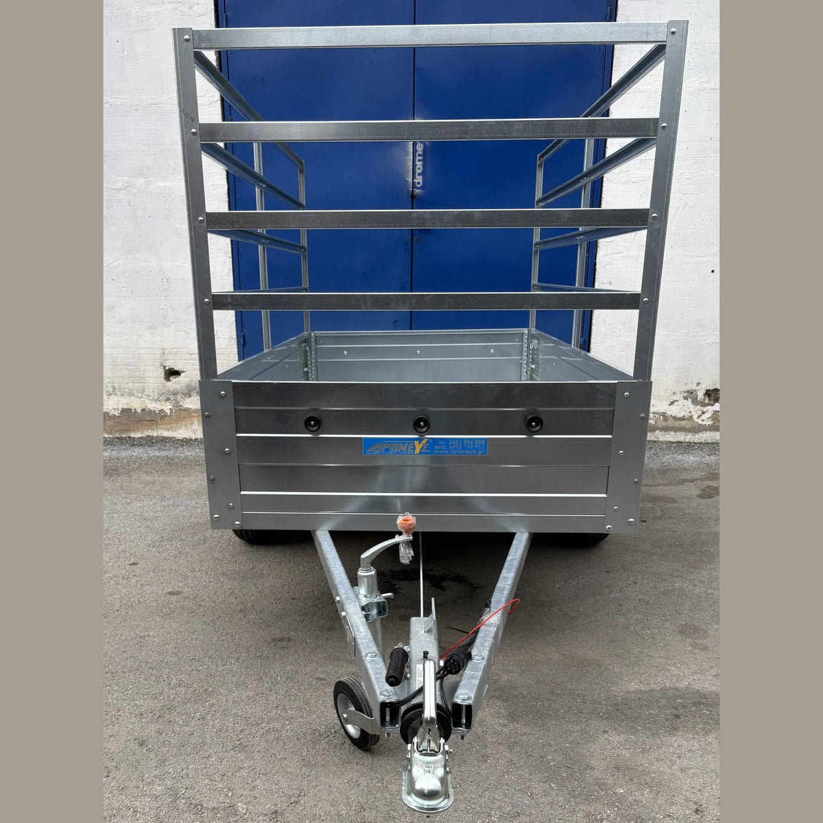 ΜΠΑΓΚΑΖΙΕΡΑ ΔΡΟΜΕΥΣ 2,50X1,33 ΜΕ ΦΡΕΝΟ — φωτογραφία 2 από 5 | Τρέιλερ εμπορευμάτων & μελισσοκομικά