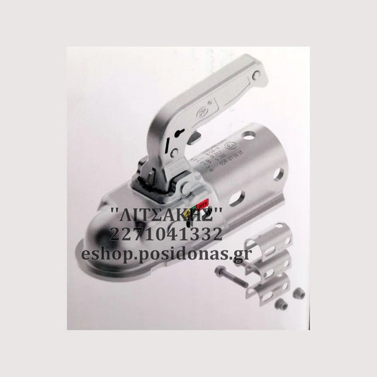 Χούφτα-κοτσαδόρος τρέιλερ 3000kg/Φ50-Φ45-Φ40-Φ35mm στρογγυλή | Φρένα & χούφτες