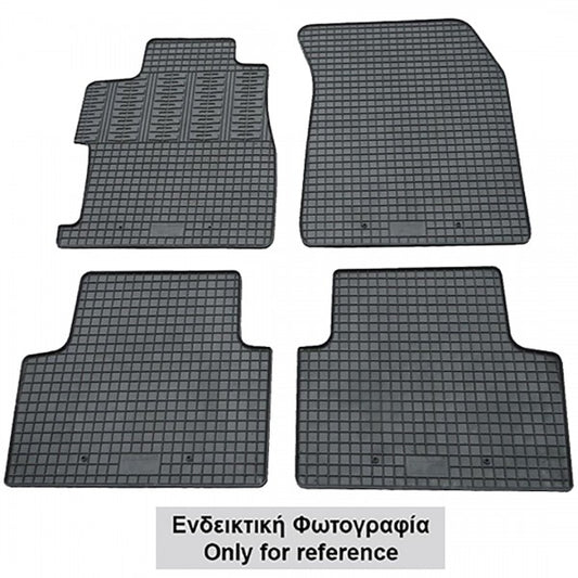 ΜΑΡΚΕ ΠΑΤΑΚΙΑ ΣΕ ΣΚΑΦΗ ΛΑΣΤΙΧΟ ΓΙΑ PEUGEOT 308 SW 2012-2021 ΣΕ ΜΑΥΡΟ ΧΡΩΜΑ ΜΕ ΚΟΥΜΠΩΜΑΤΑ CIK - 4 ΤΕΜ.