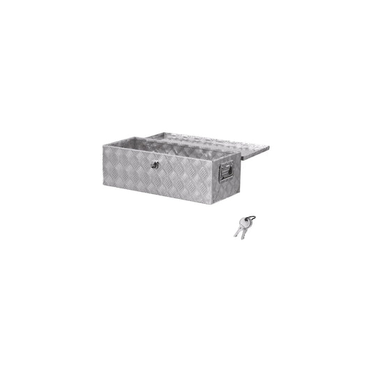 Εργαλειοθήκη αλουμινίου 76x33x24 (cm), με κλειδαριά — φωτογραφία 1 από 3 | Μπαγκαζιέρες