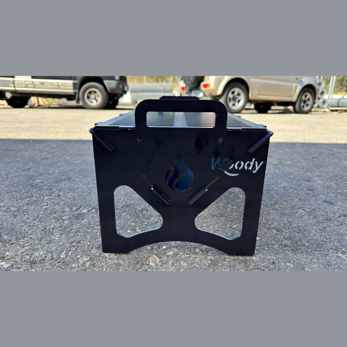 Φορητό WOODY BBQ για camping (από carbon steel) — φωτογραφία 8 από 9 | Εργαλεία & αναλώσιμα