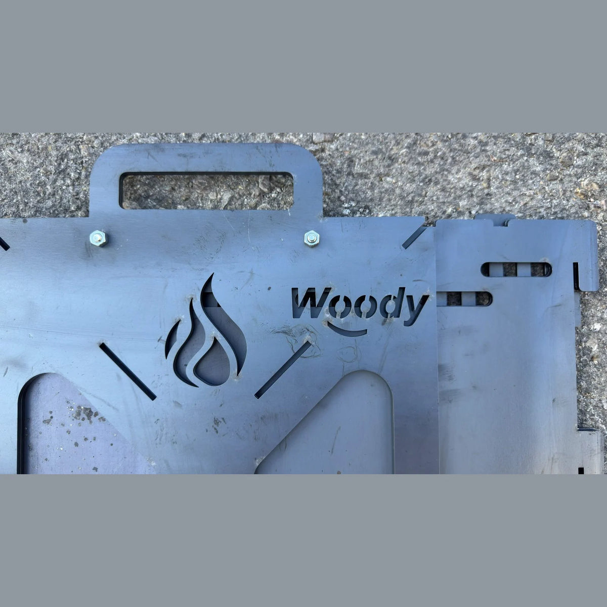 Φορητό WOODY BBQ για camping (από carbon steel) — φωτογραφία 9 από 9 | Εργαλεία & αναλώσιμα