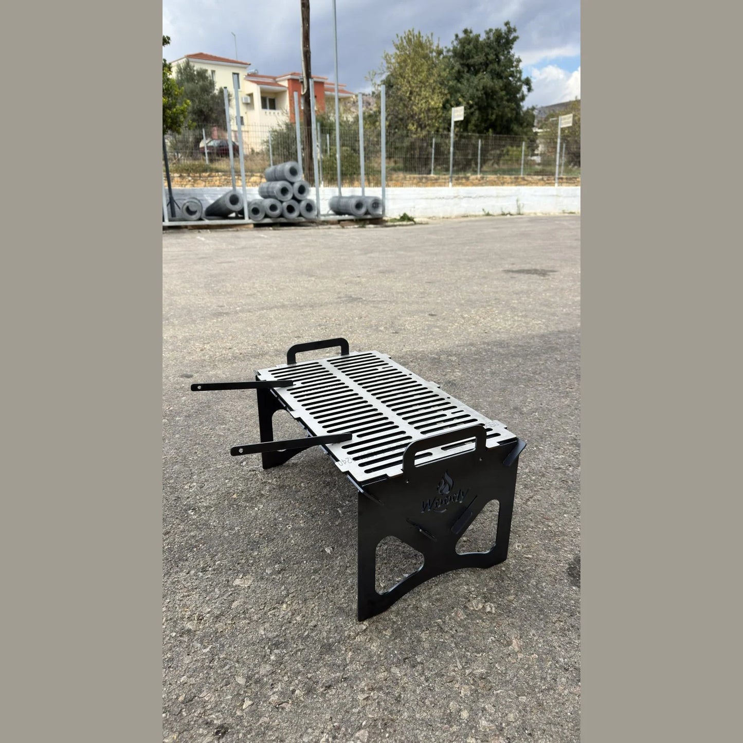 Φορητό WOODY BBQ για camping (inox σχάρα) — φωτογραφία 3 από 6 | Εργαλεία & αναλώσιμα