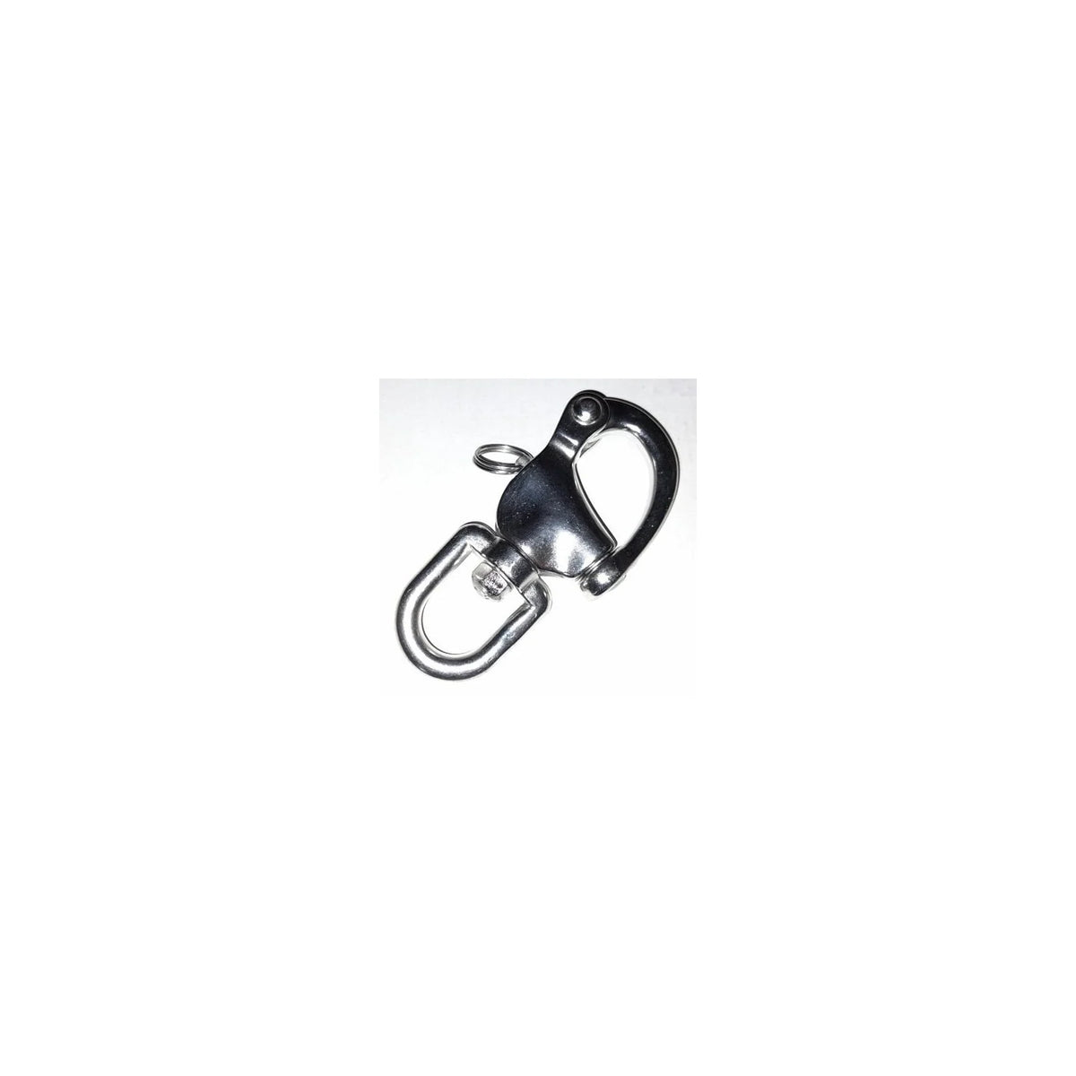 Γάντζος INOX περιστρεφόμενος με ασφάλεια L:87mm Pelican hook | Ποδαρικά, γρύλοι & ροδάκια